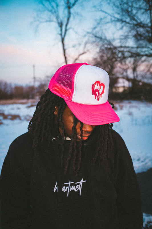 heartmelt logo trucker